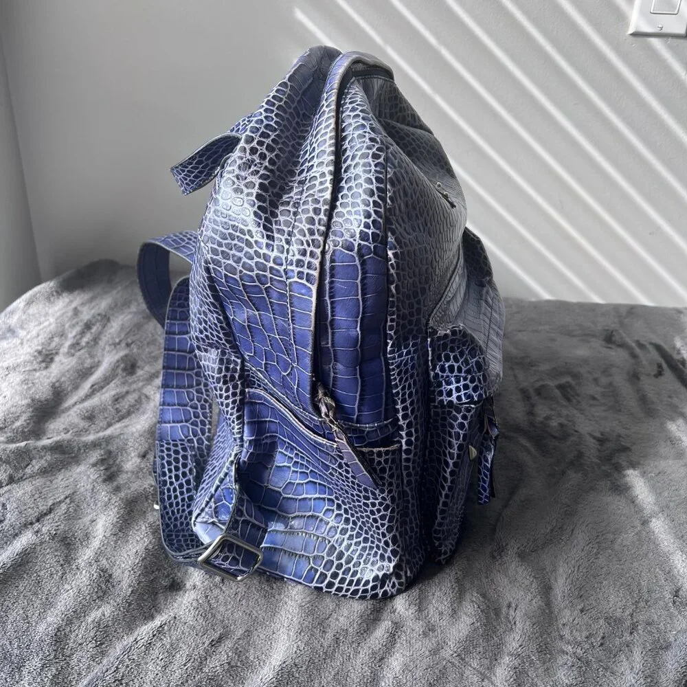 Mario Valentino Backpack in‎ Blue